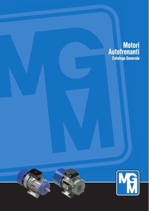 Catalogue cover Brake motors – MGM (BA series)