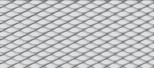 Mild steel expanded sheet type MR16x7-1,5x1,5x1000x2000 mm