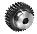 Pinion cilindric cremaliera M6 Z=PM34T25 dantura tratata