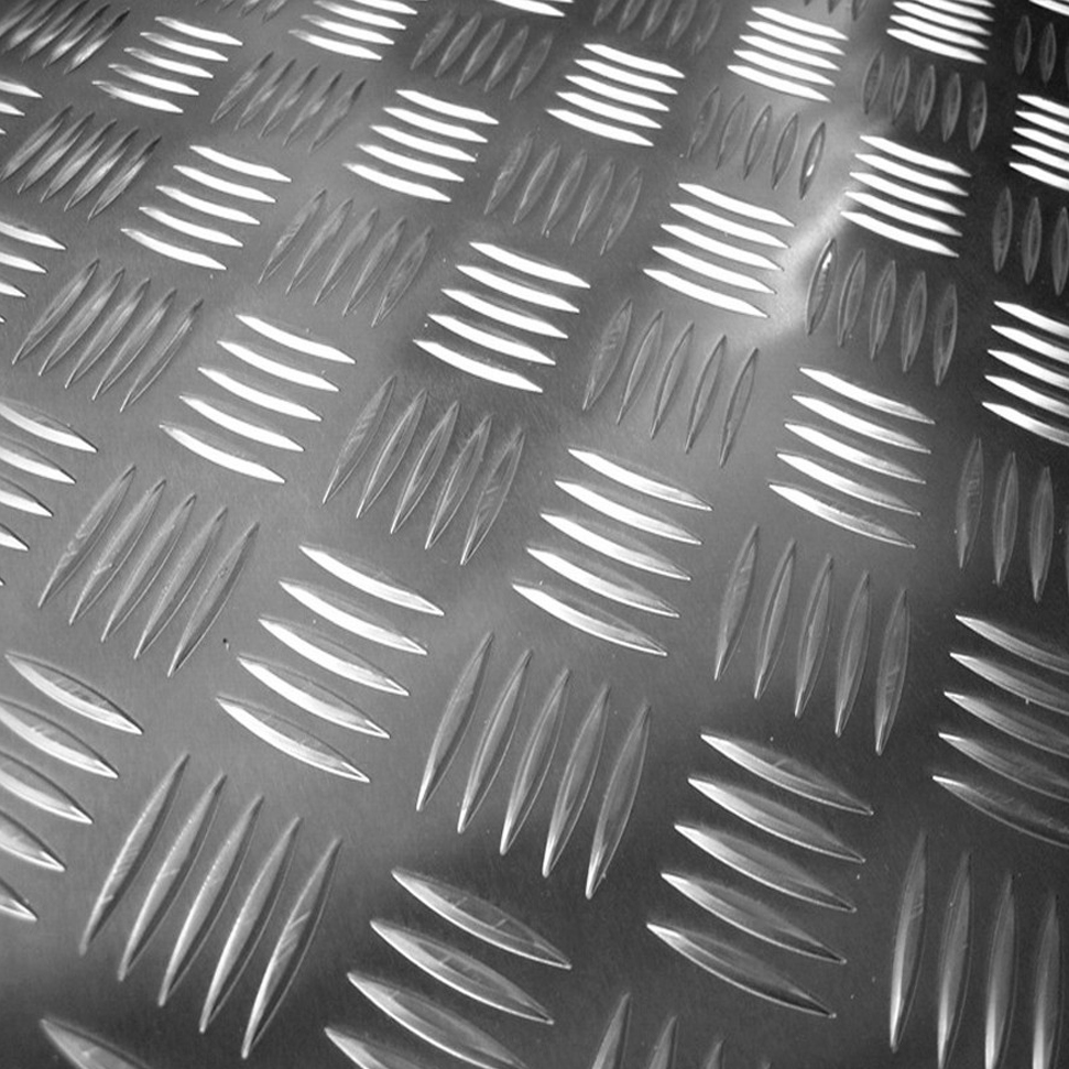 Tabla striata antiderapanta aluminiu AL1050 H244 1,5x1000x2000mm 