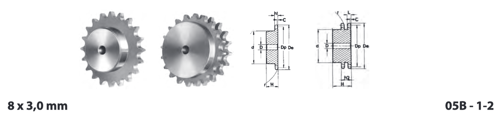 Pinion 05B-1 Z=13