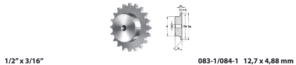 Pinion 083/084-1 Z=14