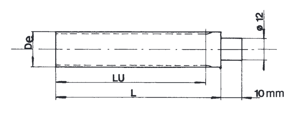 Bara dintata standard din aluminiu MXL12