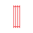 V-belt pulleys