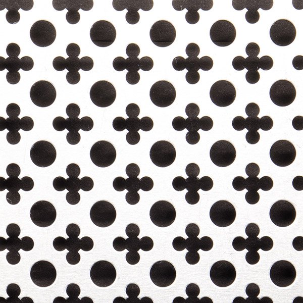 Decorative perforated metal