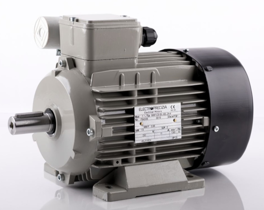 Motor electric monofazat 1,5kW 1500rpm 90L B3 Electroprecizia