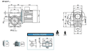 Reductor melcat tip VP 025 i-40 PAM56B14