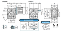 Reductor melcat tip VP 050 i-5 PAM80B14