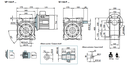 Reductor melcat tip VP 150 i-100 PAM100/112B5