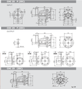 Reductor coaxial tip CHC25 i-9,9 90F24