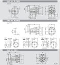 Reductor coaxial tip CHC30 i-3,74 112F28