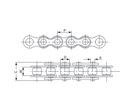 SIMPLEX CHAINS             1"1/2 ASA120 HEAVY 